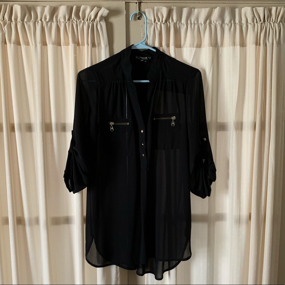 | Charlotte Russe | Black Top size medium